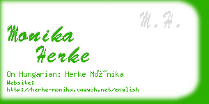 monika herke business card